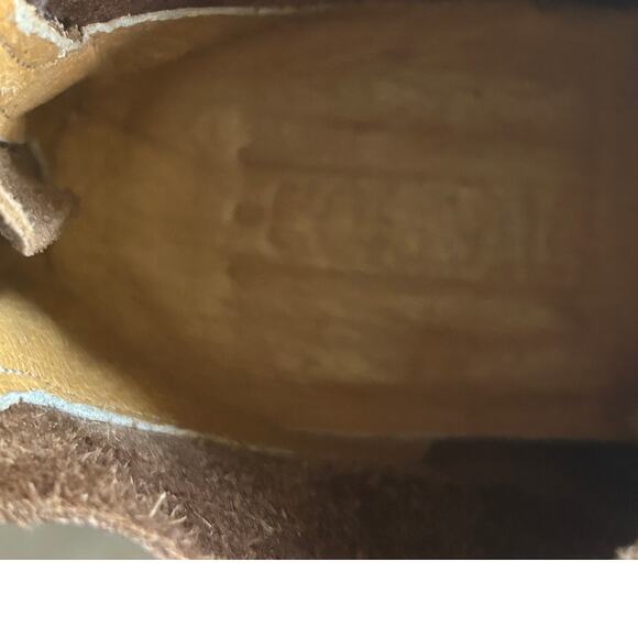 Circle G by Corral Western Cowboy Short Booties Burnished Brown Strap Size 9.5 - Picture 12 of 15